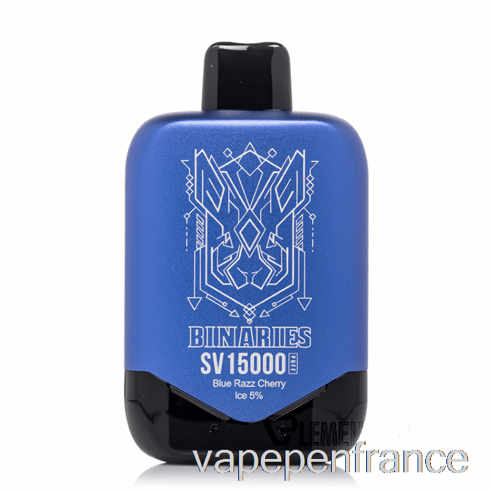 Horizon Binaires SV15000 Stylo Jetable Bleu Razz Cherry Ice Vape
